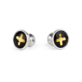 Hormesis Jewel Plug - Black with Gold Crux (Silver)