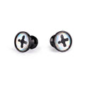 Hormesis Jewel Plug - Pearl with Black Crux (Black)