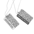 Dog Tags - Silver Awareness