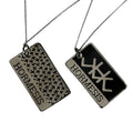 Dog Tags - Dark Multicrux