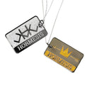 Dog Tags - SilverGold Reversible