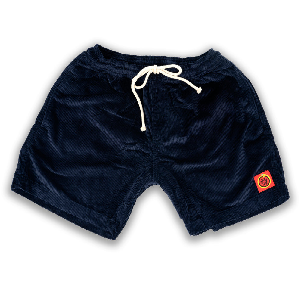 Woodstock Corduroy Shorts (Navy)