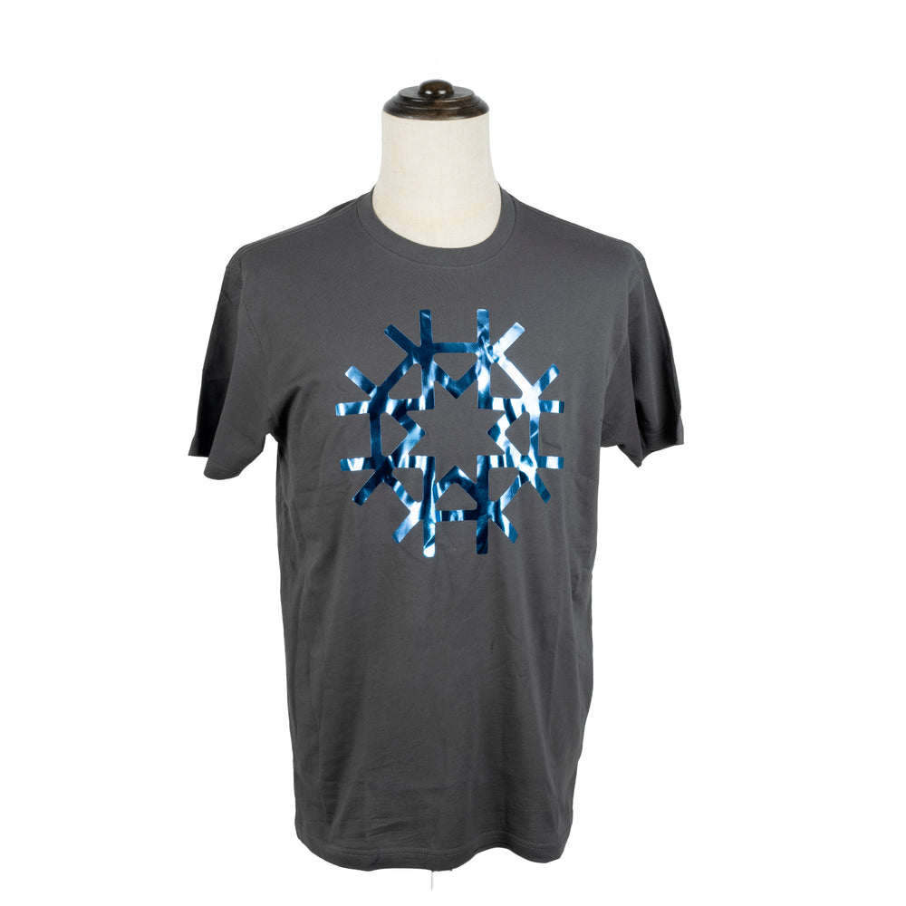 Steel Blue Foil Shirt 100% Cotton Tee (Copy)