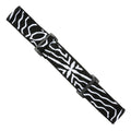 White Waves Woven Goggle Strap