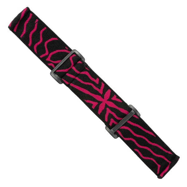 Pink Waves Woven Goggle Strap