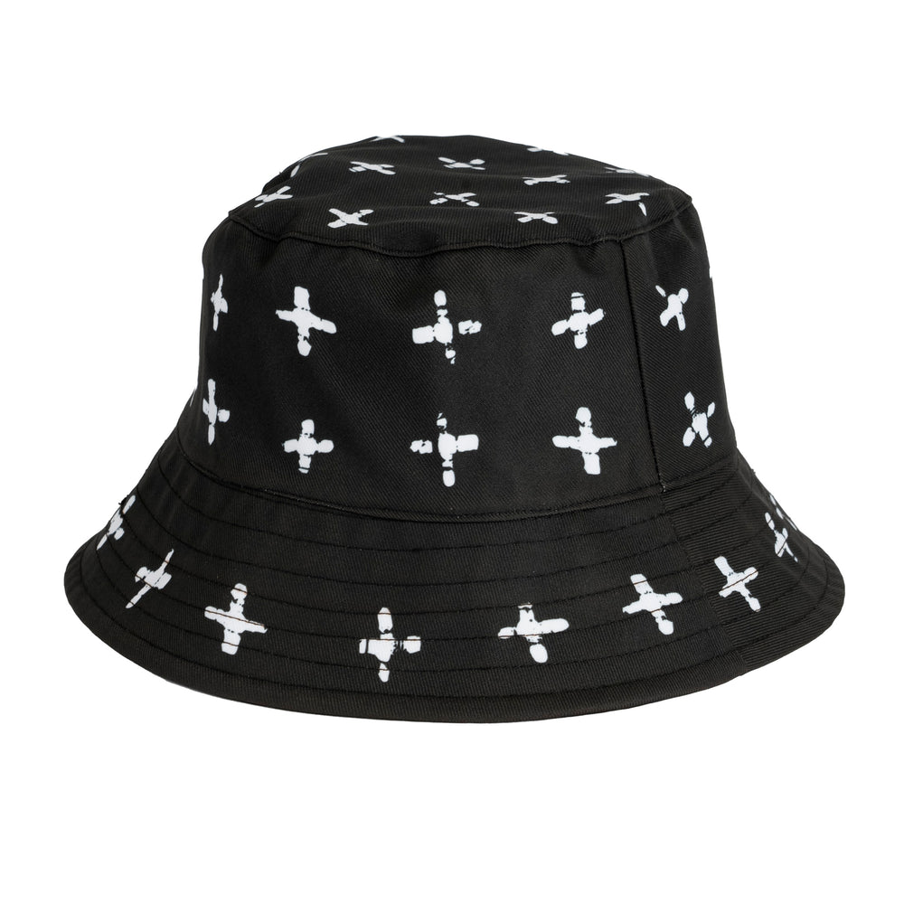 Black Crux reversible sublimated bucket hat