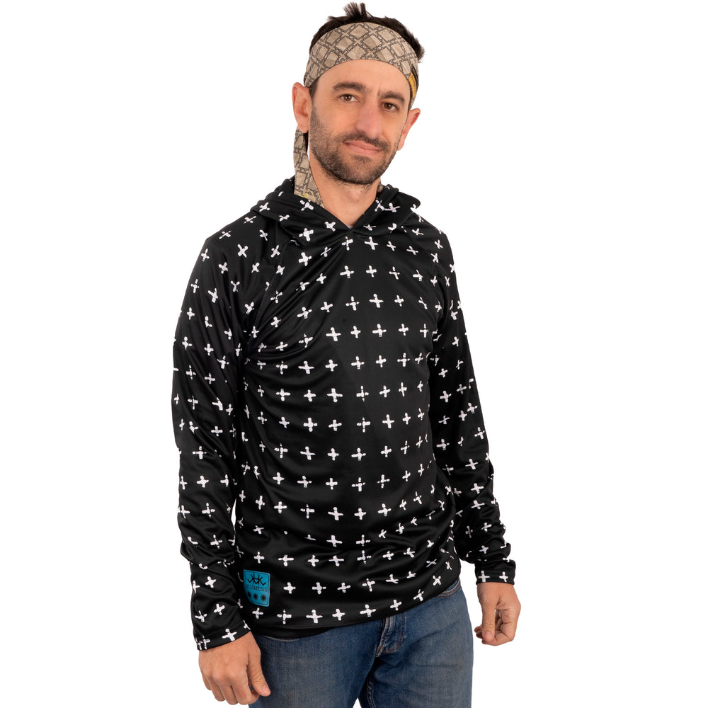 Elements UV Hoody - Black Crux