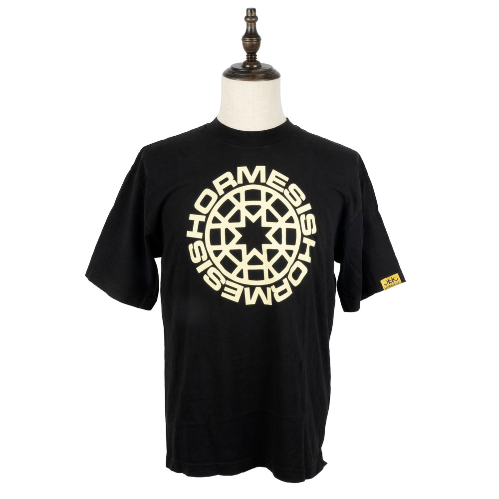 Black Wheel Shirt 100% Cotton Tee