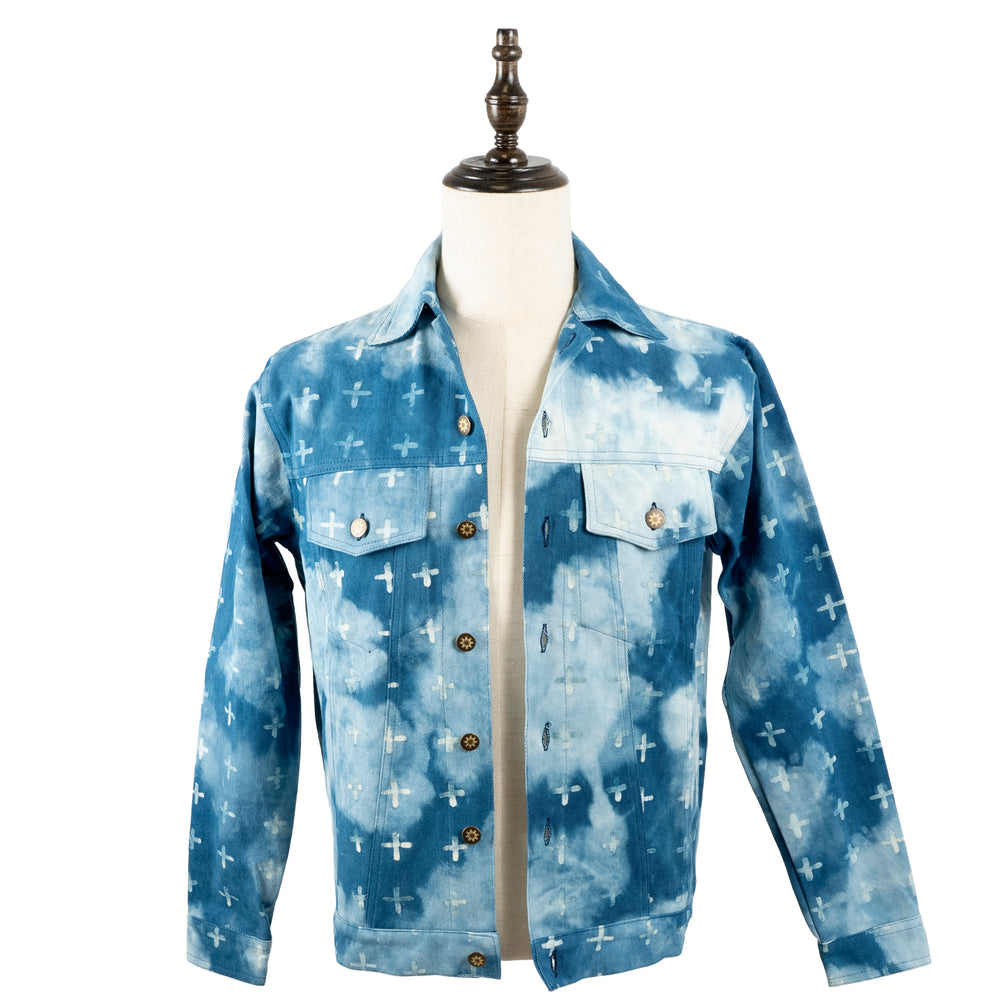 Blue Cloud Crux Mens Denim Jacket