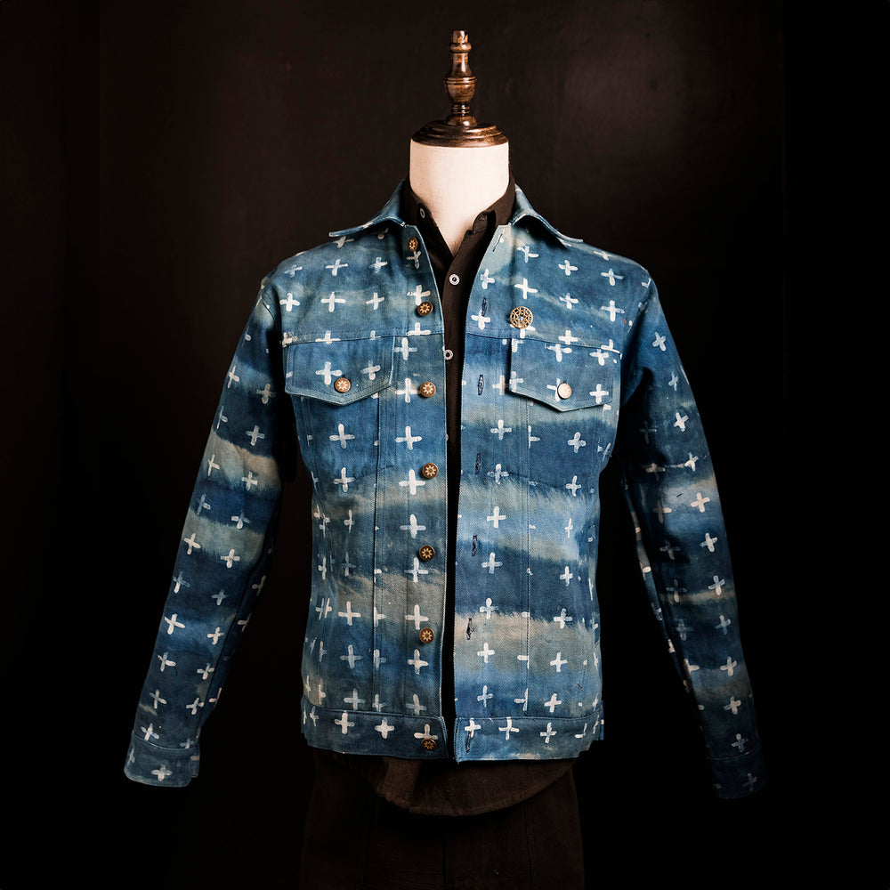 Deep blue Crux Ladies Denim Jacket