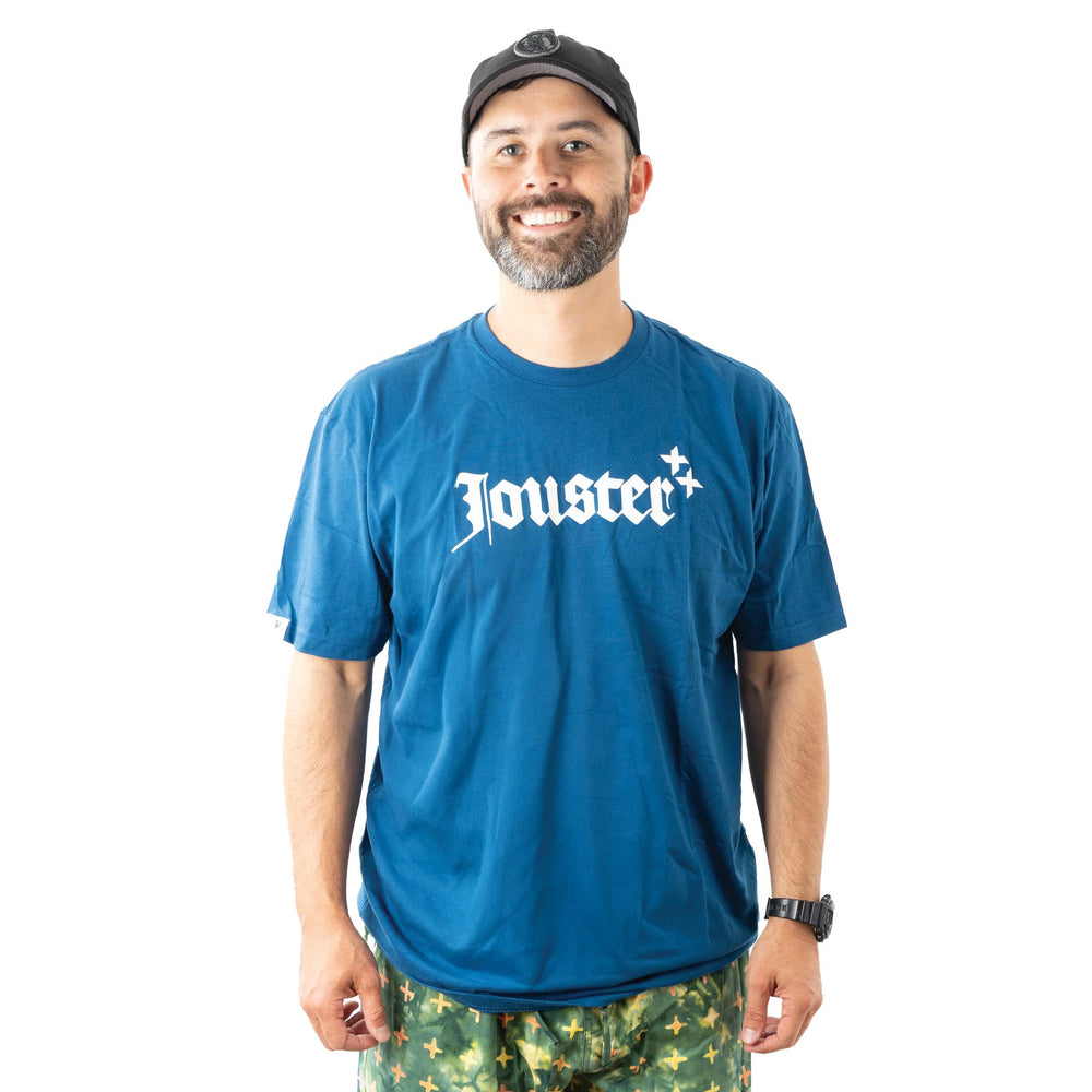 Blue Jouster 100% Cotton Tee