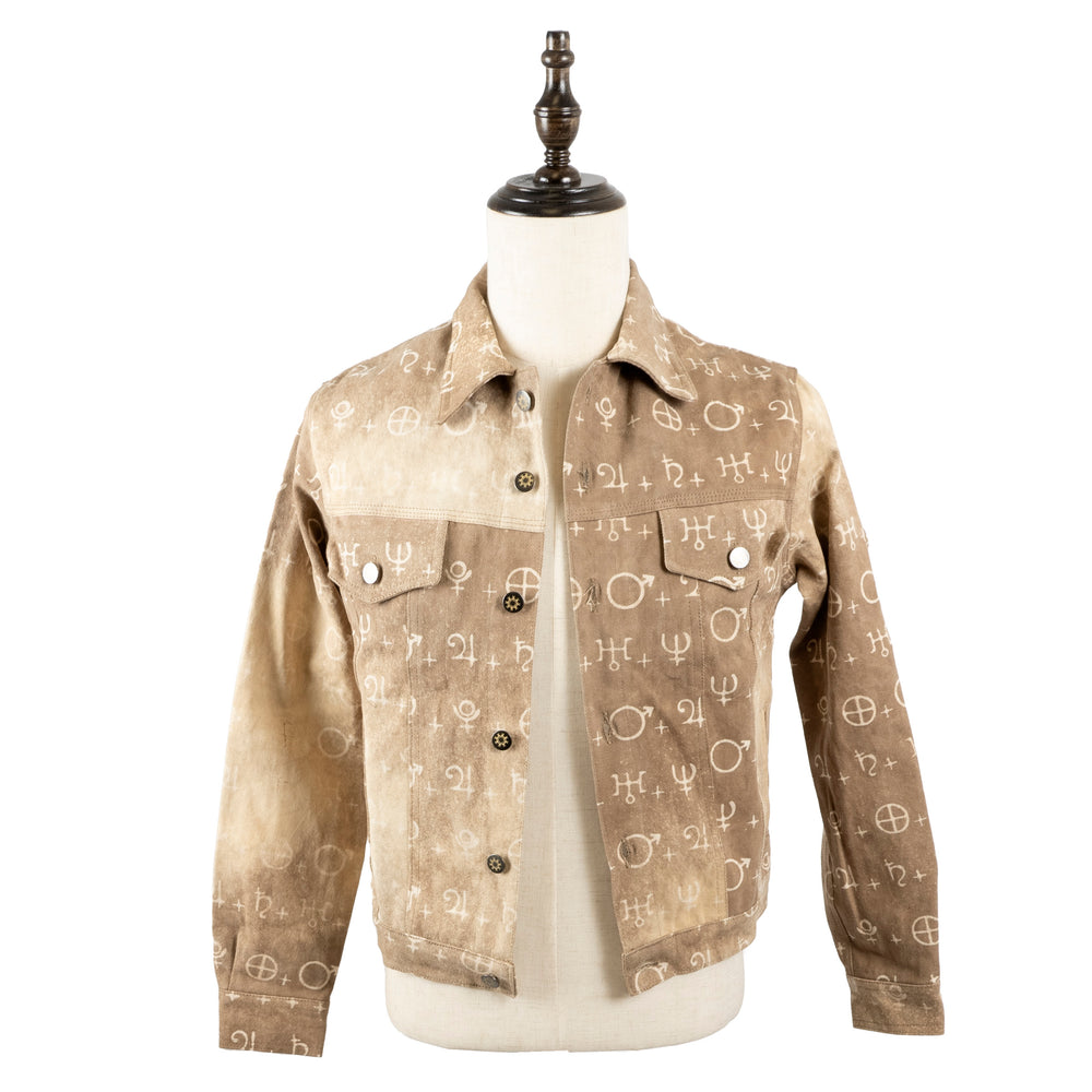 Desert Cosmos Mens Denim Jacket