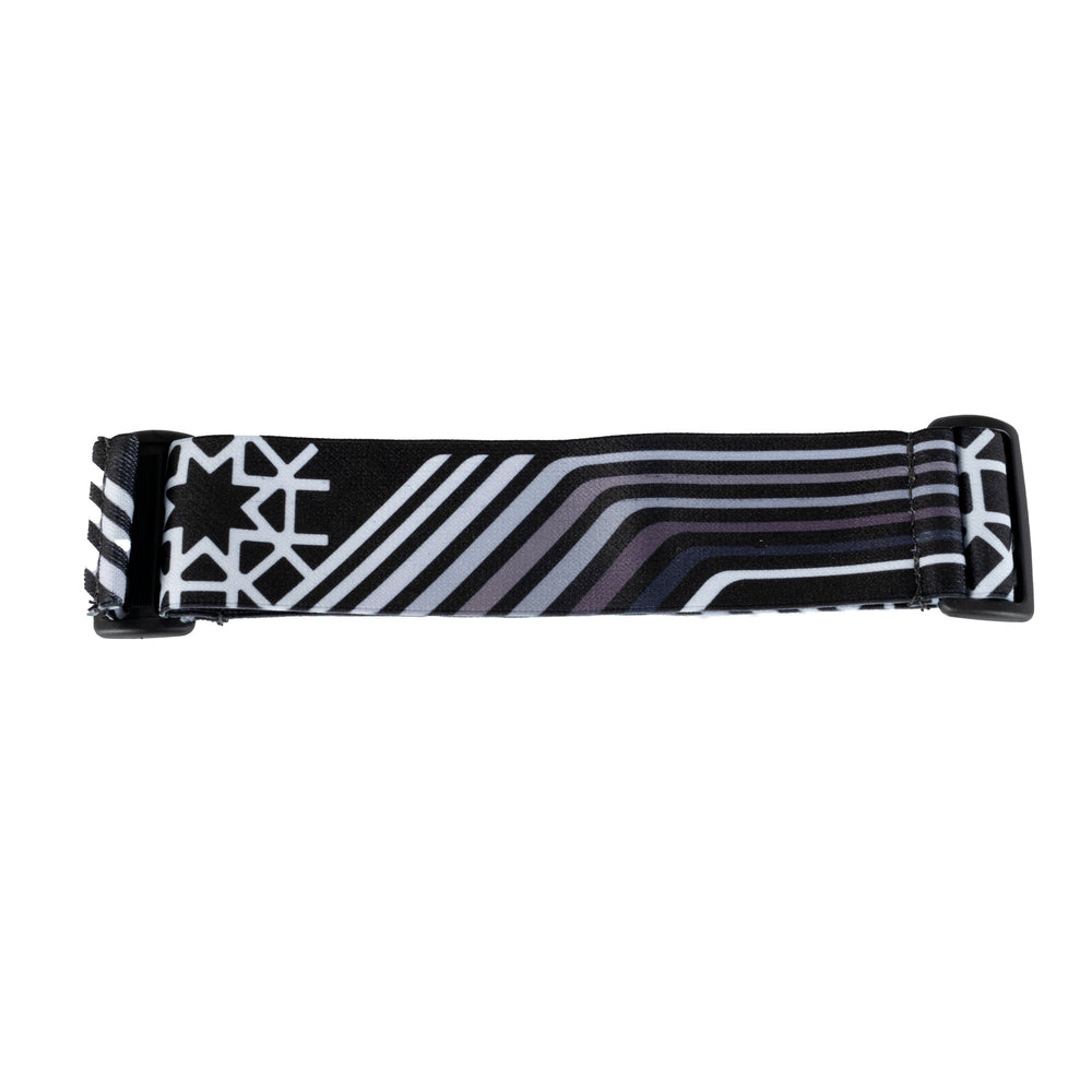 Gray Racer Sublimated Goggle Strap