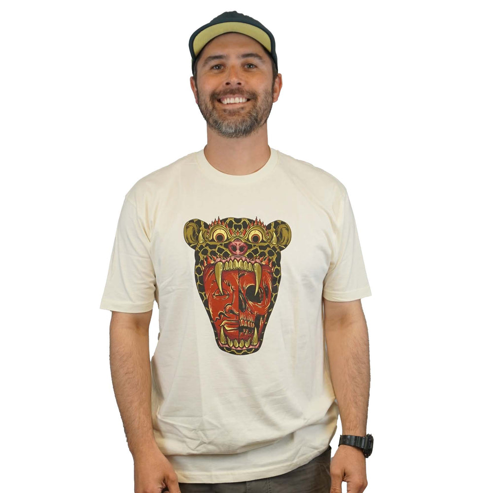 Leopard head  100% Cotton Tee