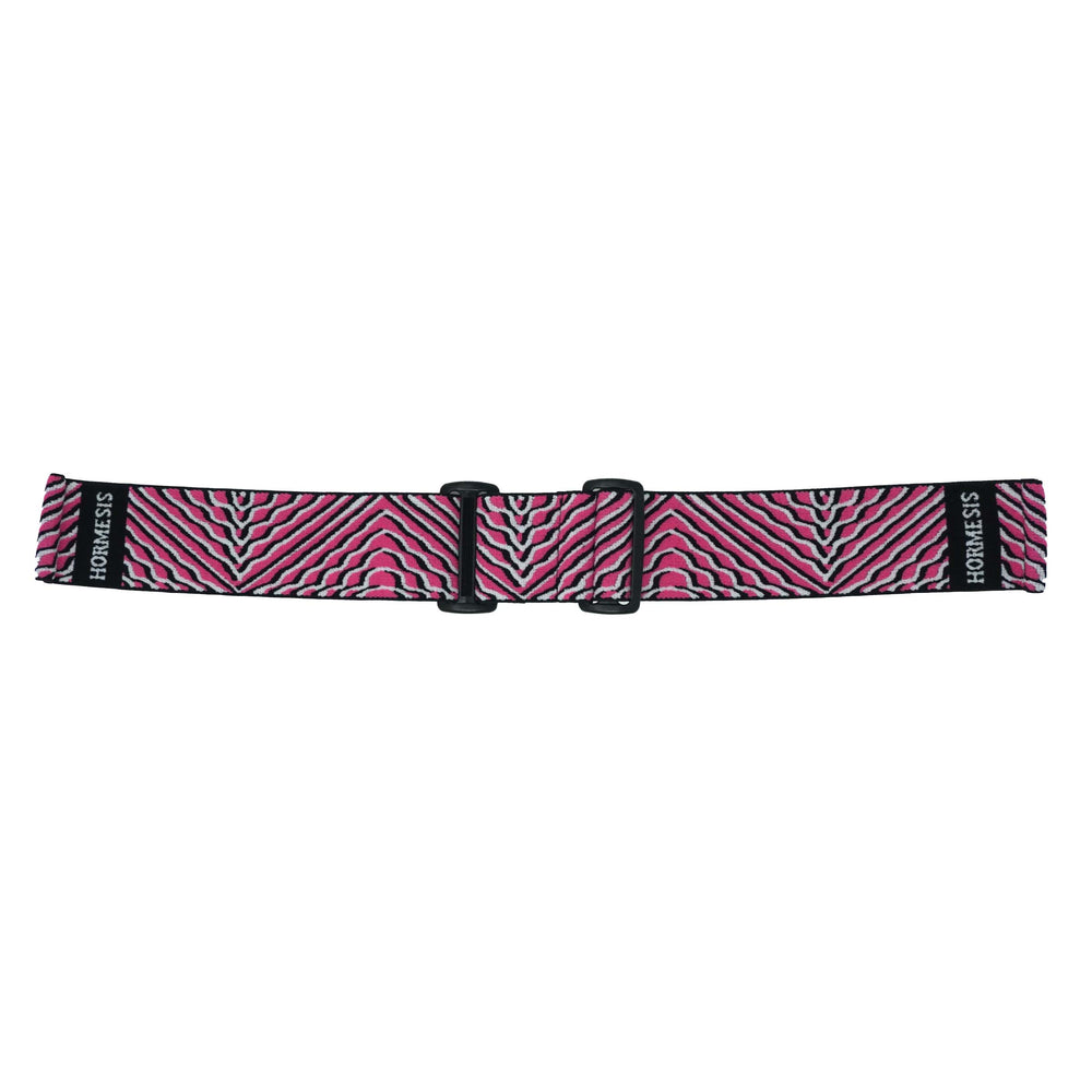 Pink Waves Woven Goggle Strap