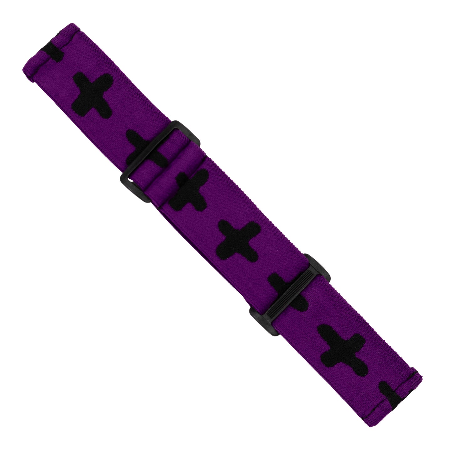 Purple Woven Goggle Strap (Black Crux) – Hormesispaintball