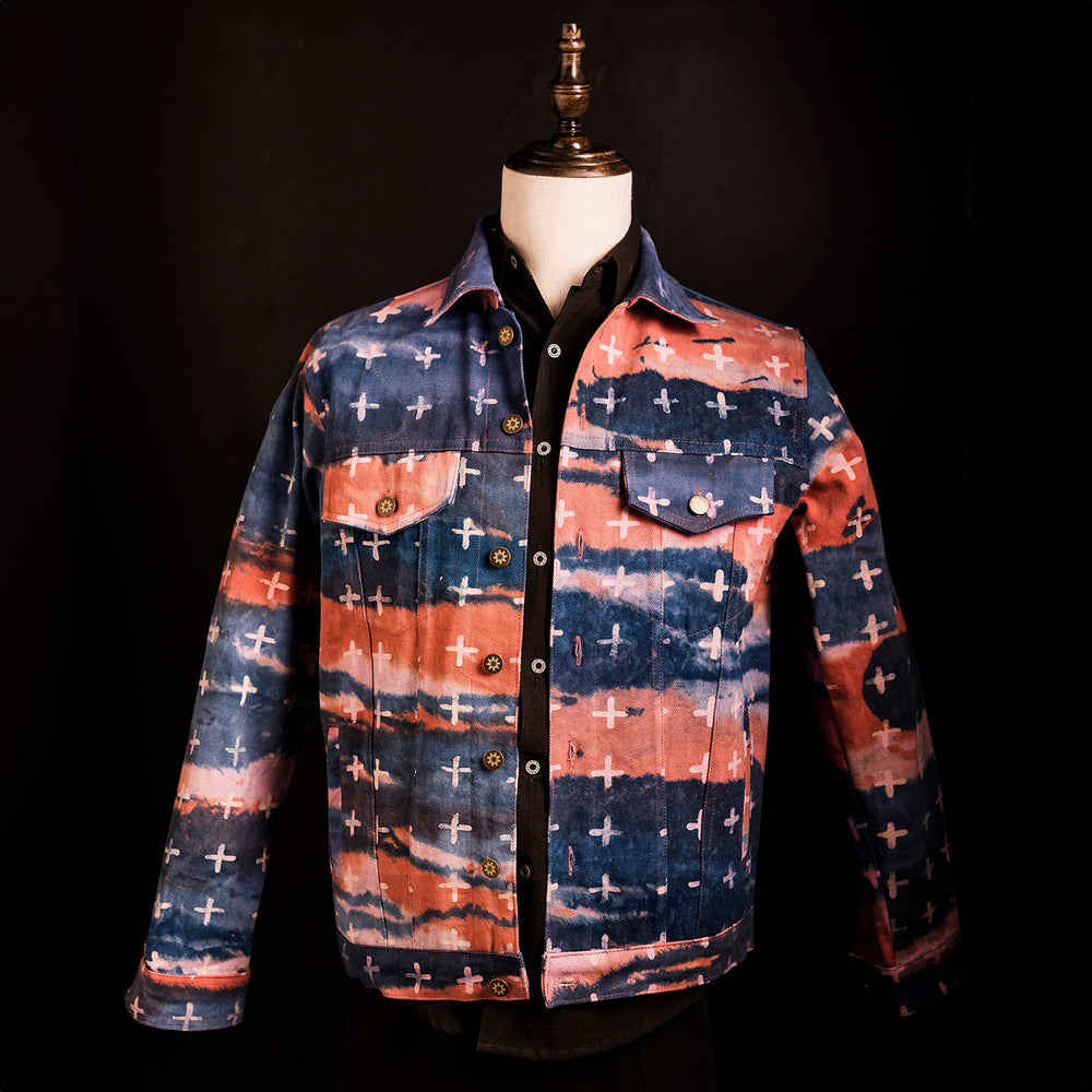 Valentine Mens Denim Jacket