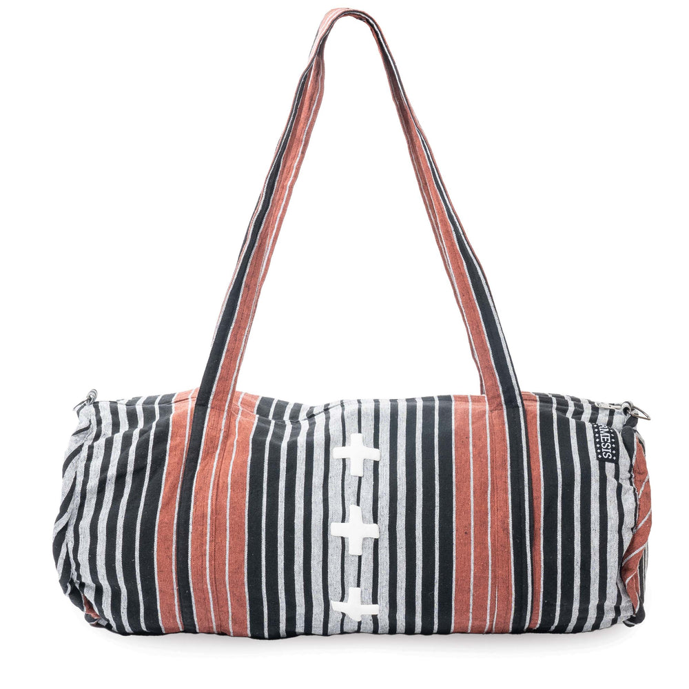 
                  
                    Hand Woven Duffle Bag (Zebra)
                  
                