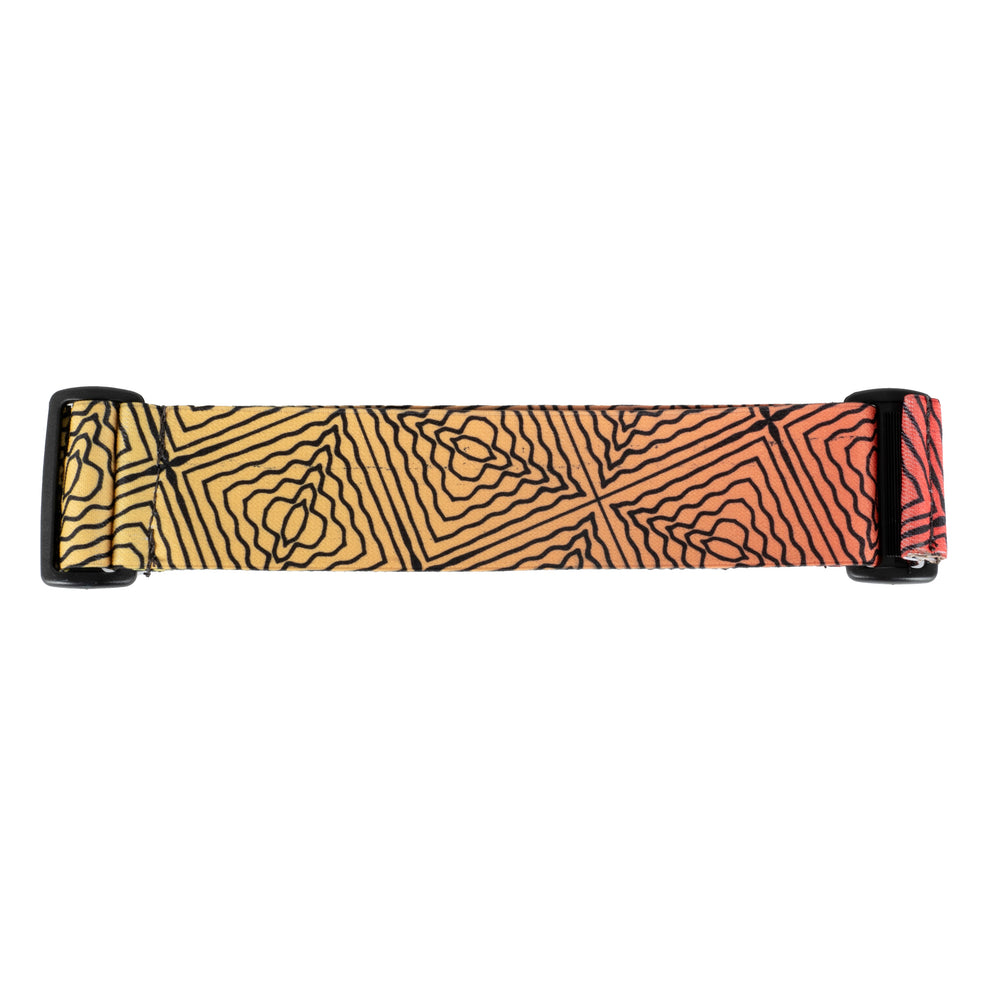 Sunset Waves Sublimated Goggle Strap