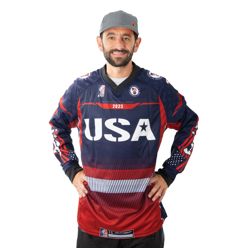 
                  
                    Alex Fraige Team USA jersey
                  
                