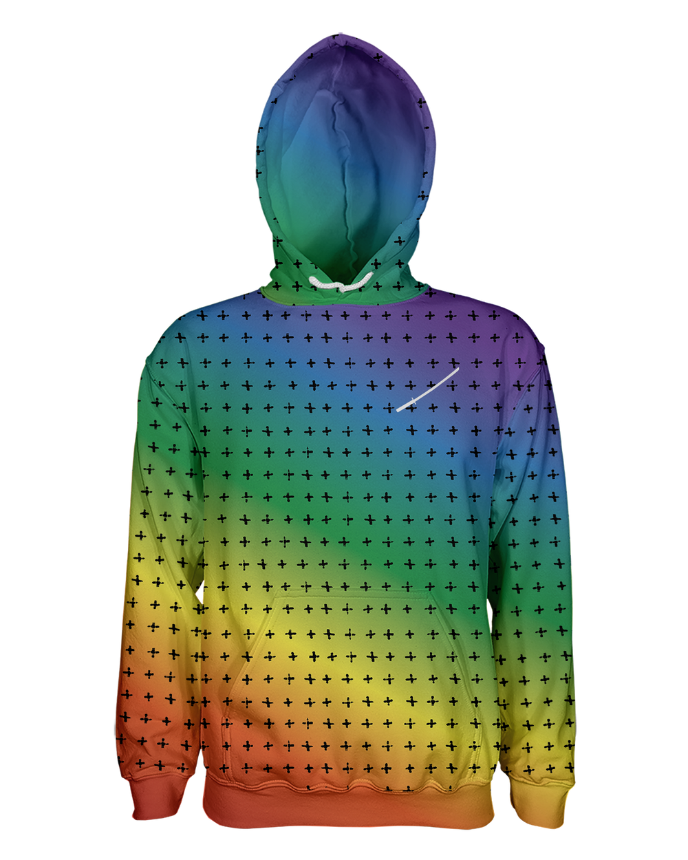 Rainbow Samurai Sword Sublimated Hoody