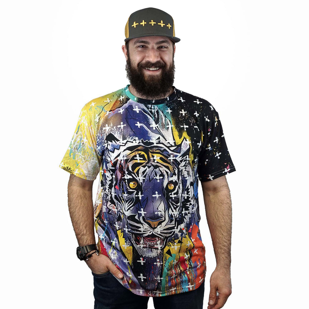 Tiger Tee - Art Collab Series with Ben Tour