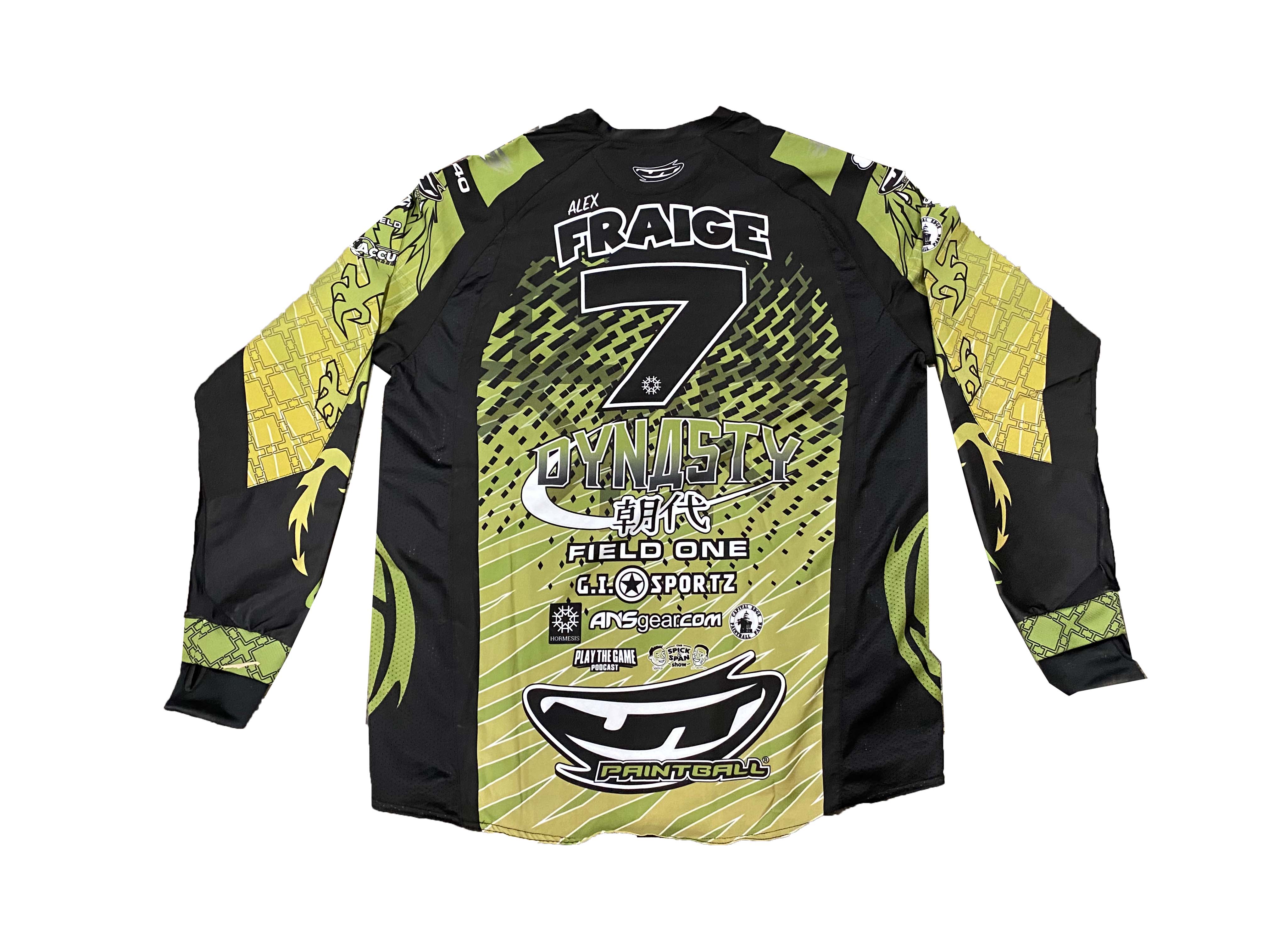 Alex Fraige Limited Edition Green Dynasty Jersey – Hormesispaintball