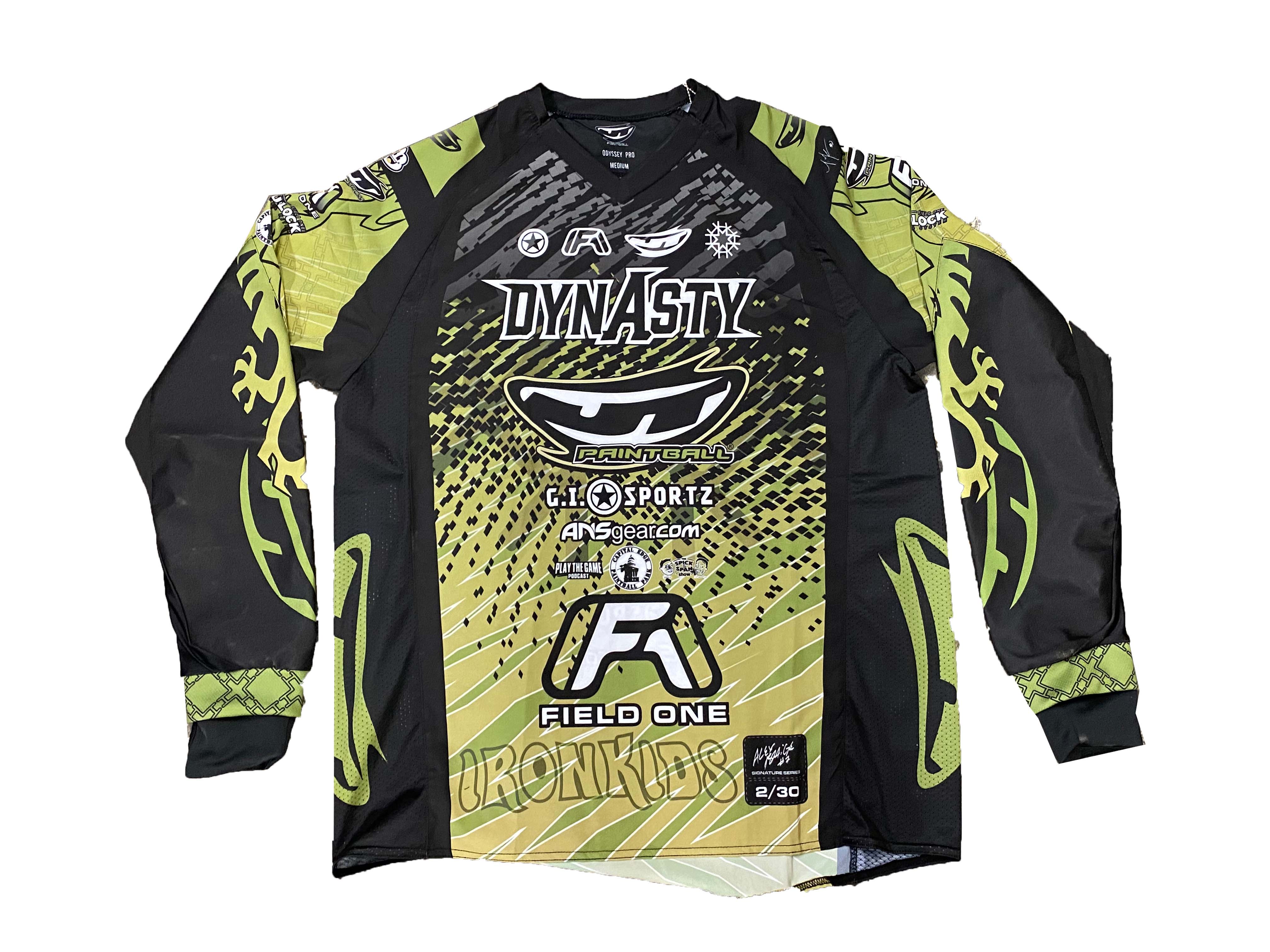 Alex Fraige Limited Edition Green Dynasty Jersey – Hormesispaintball