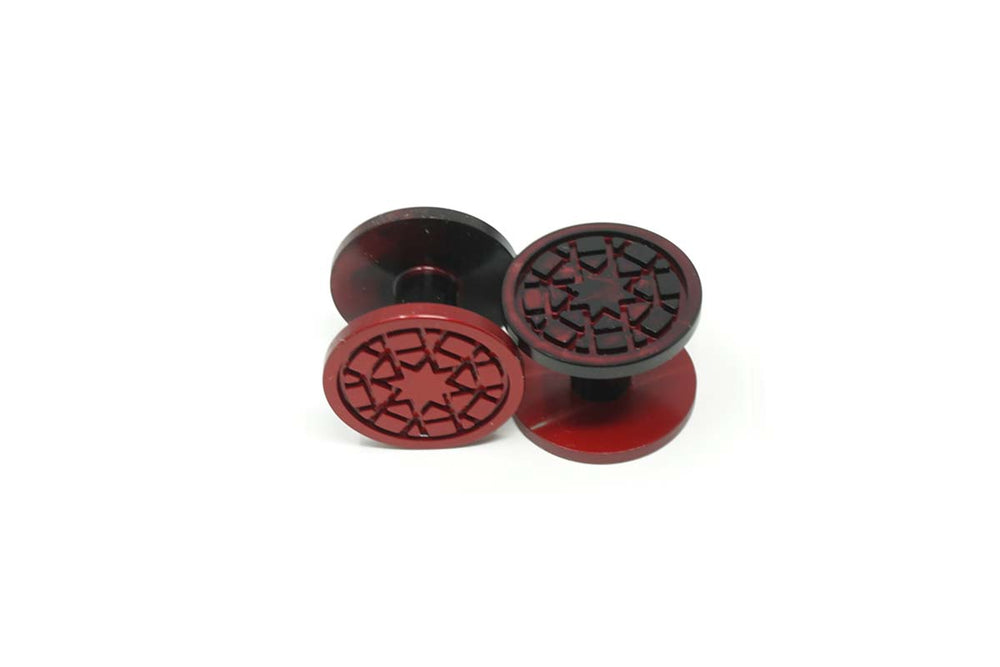 red/lava Pro Flex Plugs/Cufflinks