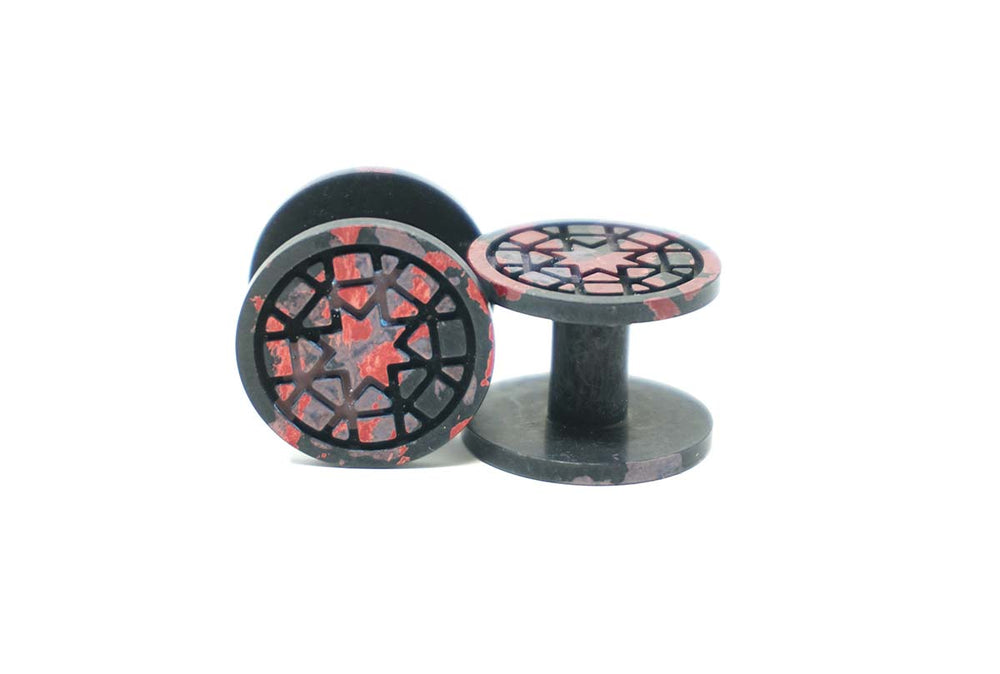 red thunder Pro Flex Plugs/Cufflinks