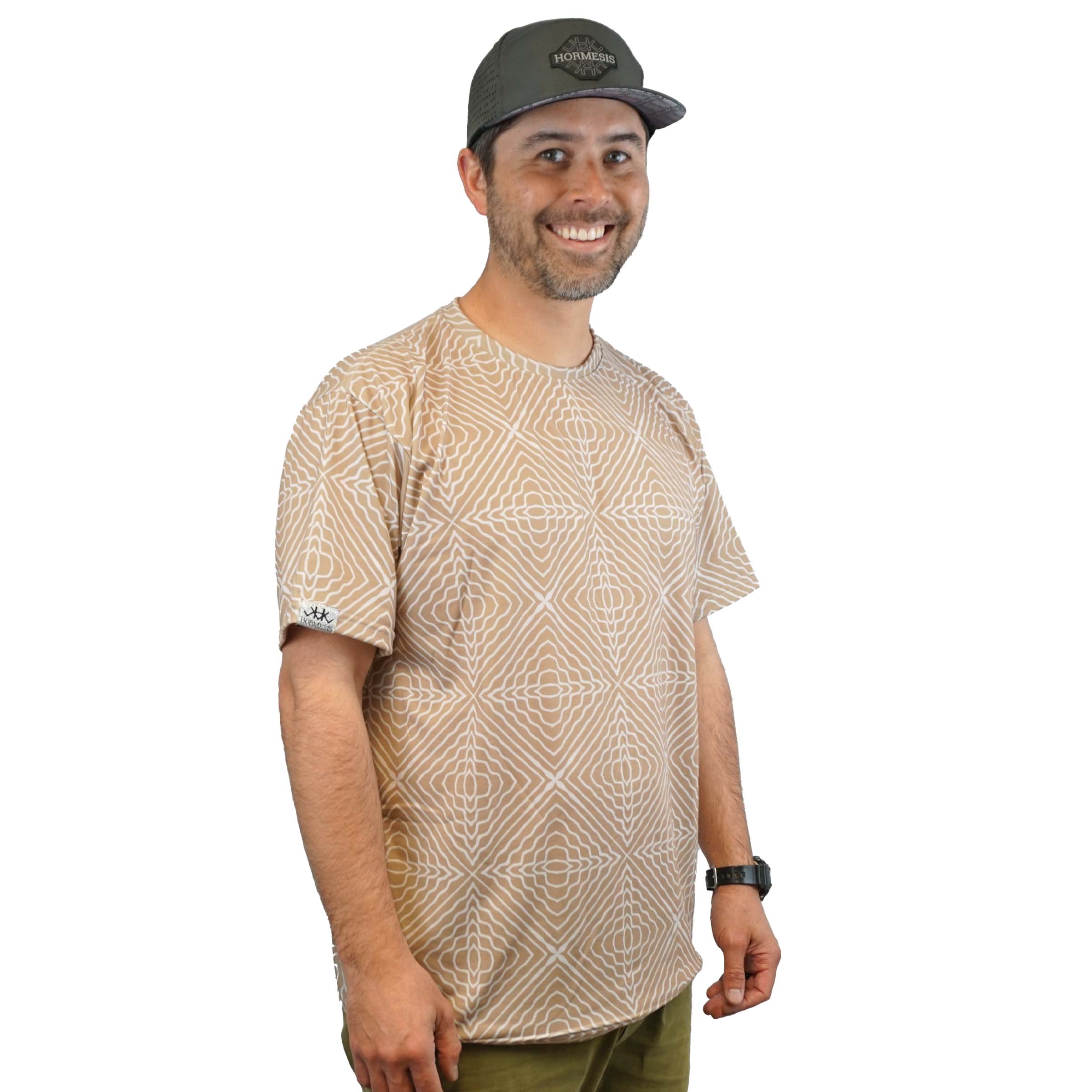 Tan Waves Dry Fit Hormesispaintball