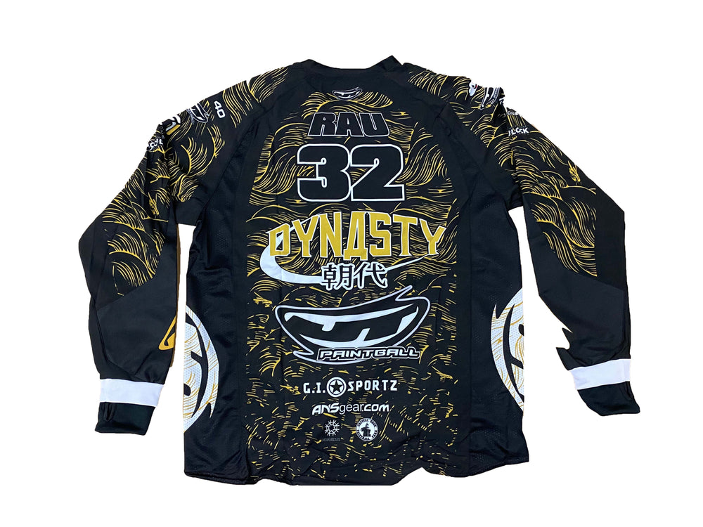 Yosh Rau Limited Edition Gold Waves Dynasty Jersey